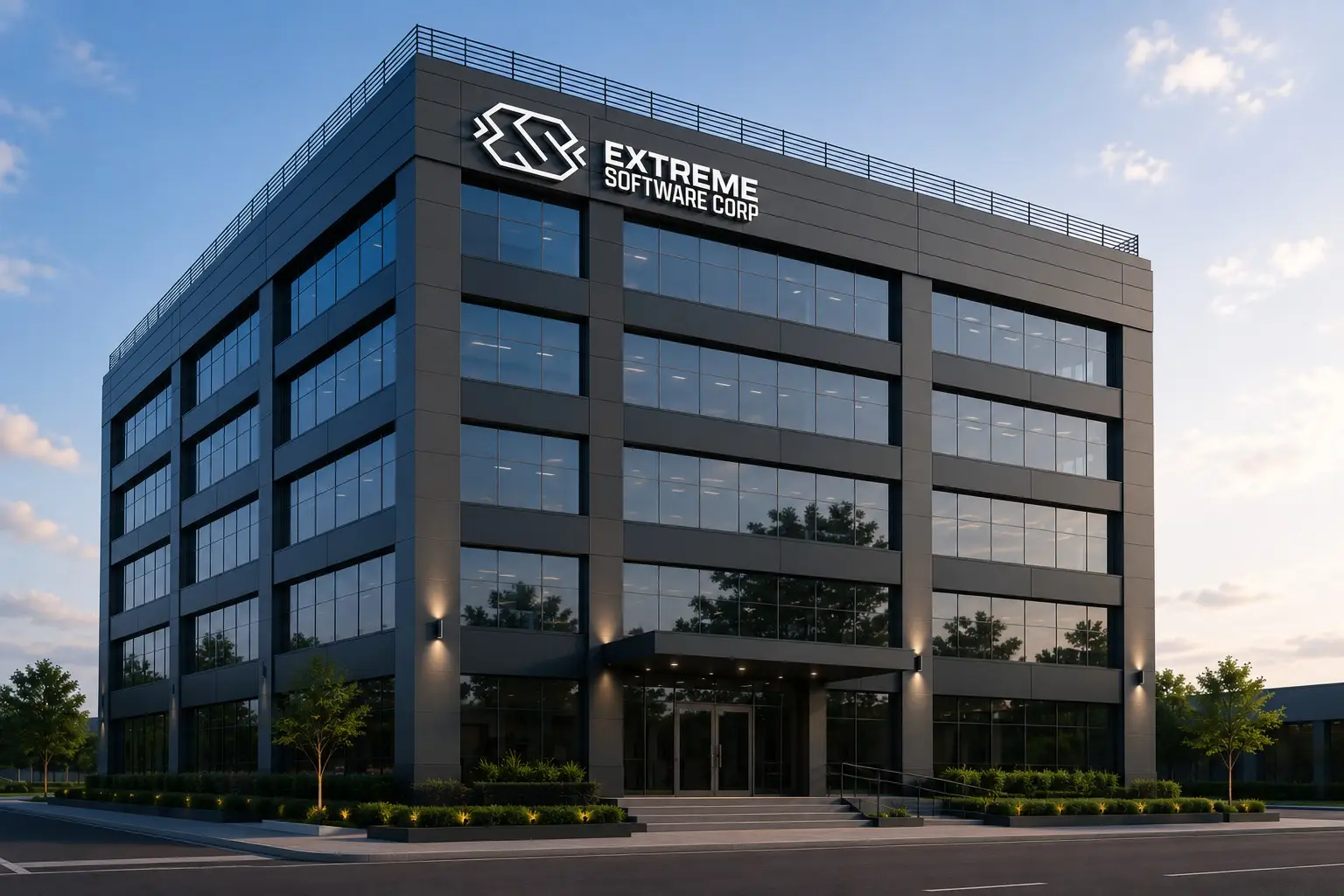 Edificio corporativo de la empresa